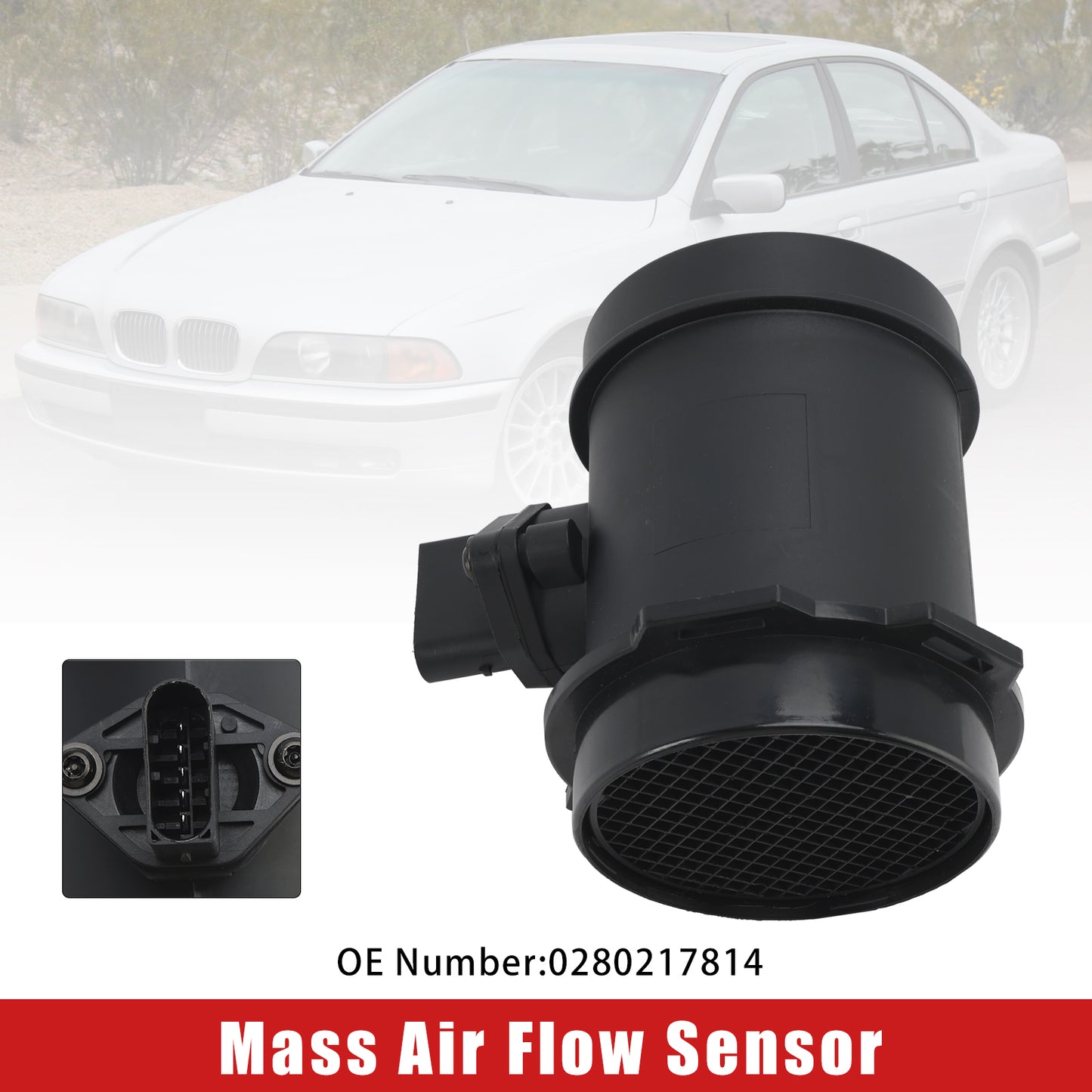 1999-2001 BMW 740i 0280217814 Mass Air Flow Sensor