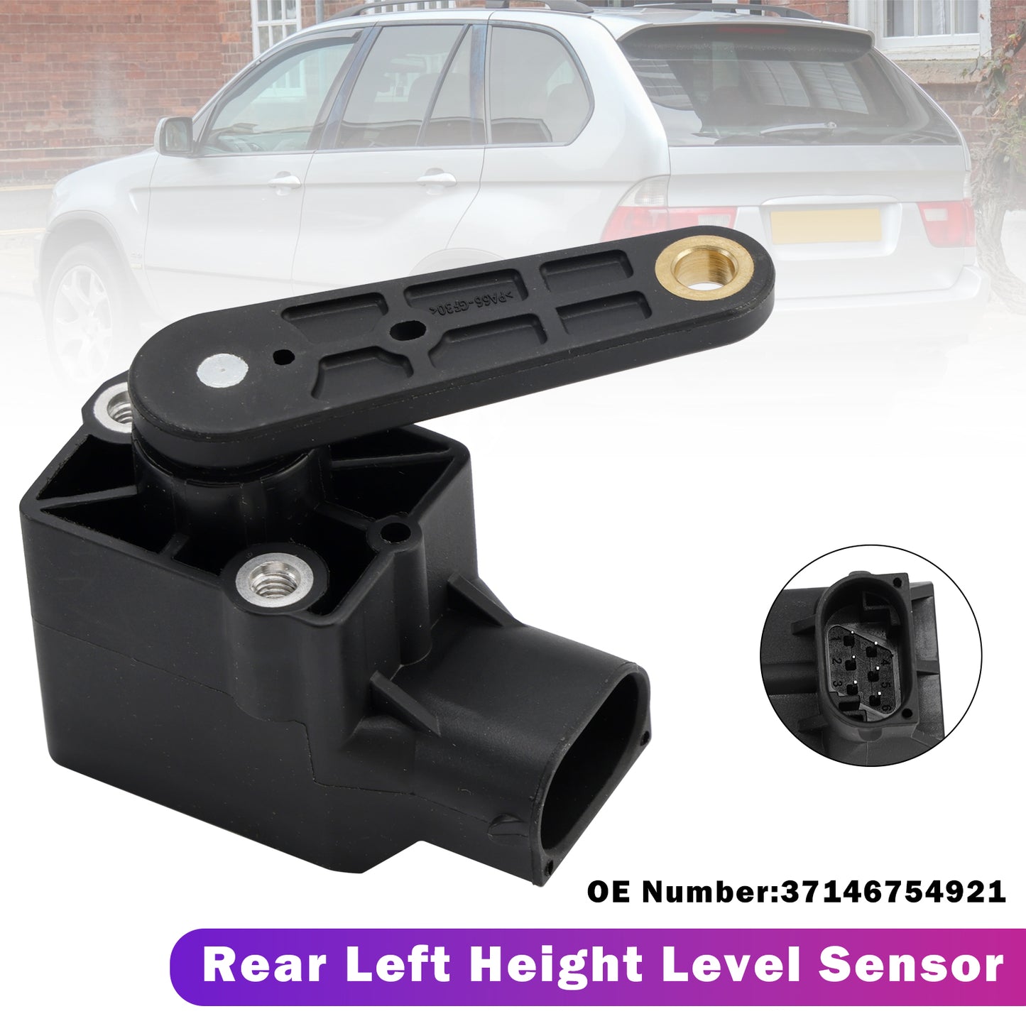 2000-2006 BMW X5 (E53) 37146754921 Rear Left Height Level Sensor