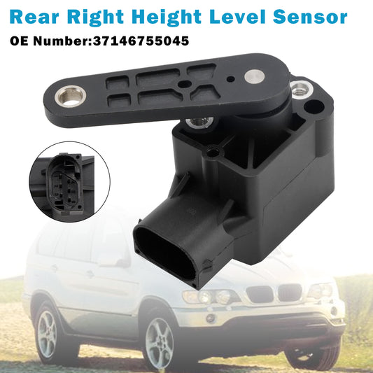 Rear Right Height Level Sensor 37146755045 for BMW X5 (E53) 2000-2006