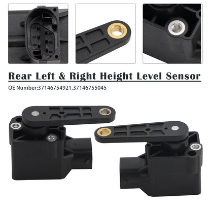 2003.10-2006.10 BMW X5 (E53) 4.4 i 4398ccm 37146755045 Rear Left & Right Air Ride Height Level Sensor