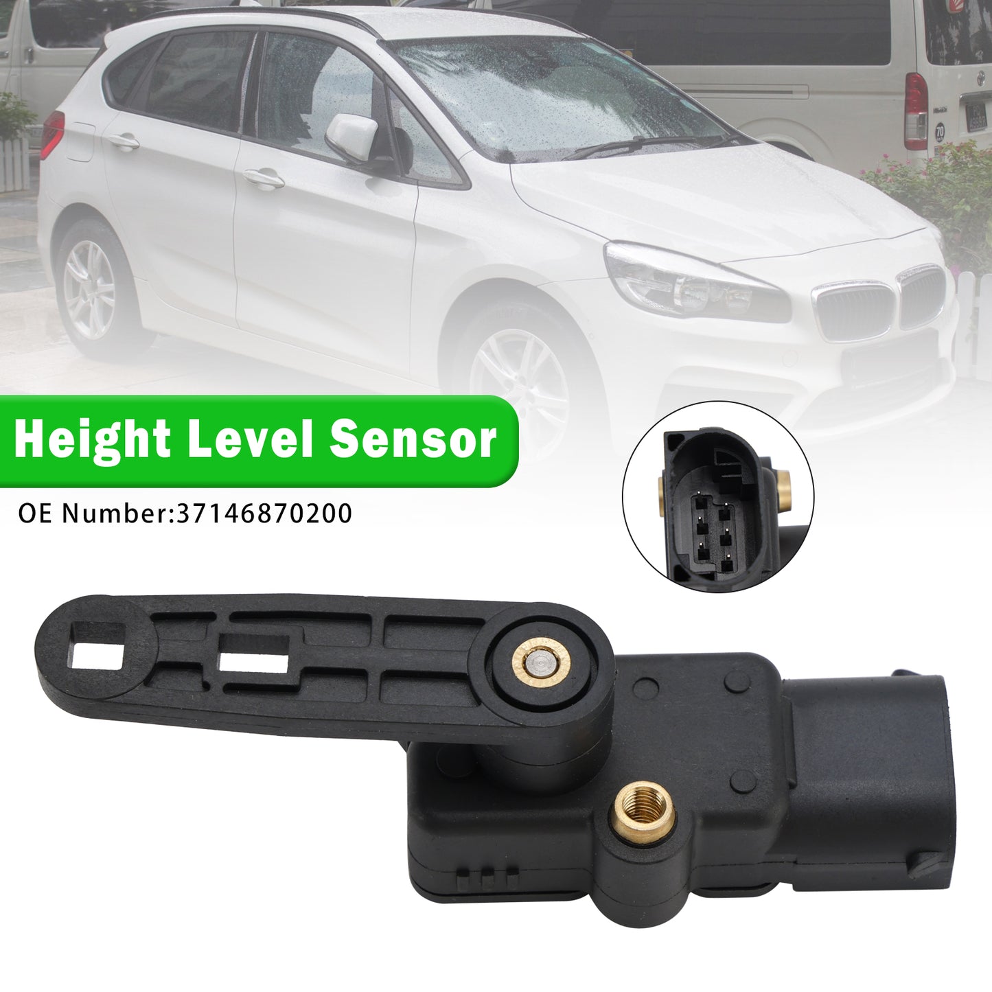 2017-2021 BMW X3 F97 G01 1.6L SUV 37146870200 Height Level Sensor