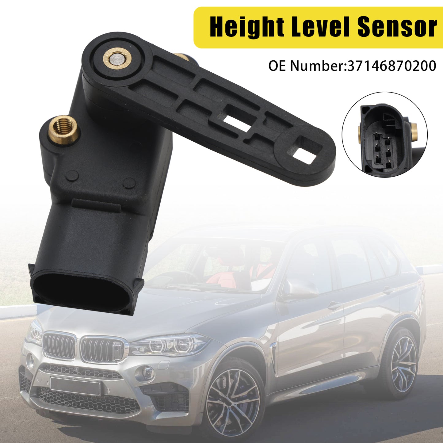 2017-2021 BMW X3 F97 G01 1.6L SUV 37146870200 Height Level Sensor