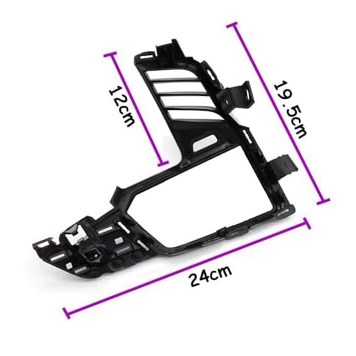 2019-2022 BMW X5 X6 51459483655 Dashboard Left Air Vent Grille Cover Panel
