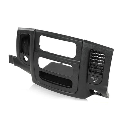 2003-2005 Dodge Ram 2500 3500 02ITM3705CBK Center Dash Radio Trim Air Vent Bezel Panel Black Fit