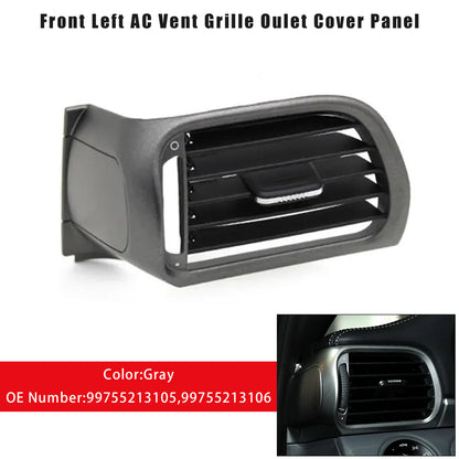 2004-2011 Porsche Targa 997 99755213105 Front Left AC Vent Cover Gray