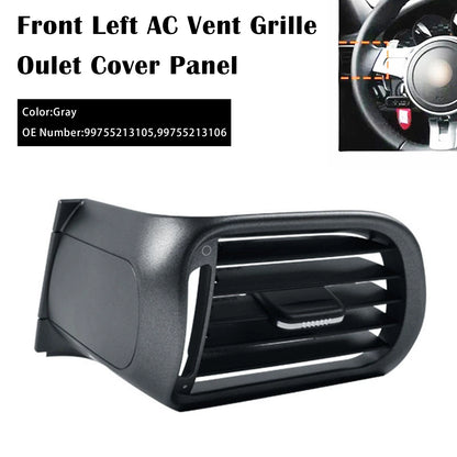2004-2011 Porsche Targa 997 99755213105 Front Left AC Vent Cover Gray