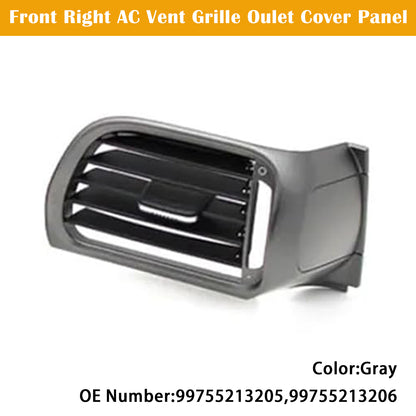 2004-2011 Porsche Targa 997 99755213205 Front Right AC Vent Cover Gray