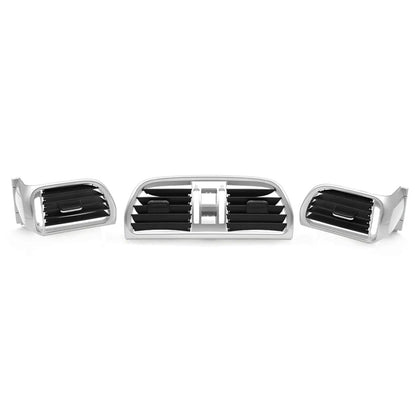 2004-2012 Porsche 911 Carrera Targa Left Right Central AC Vent Cover Silver