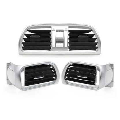 2004-2012 Porsche 911 Carrera Targa Left Right Central AC Vent Cover Silver