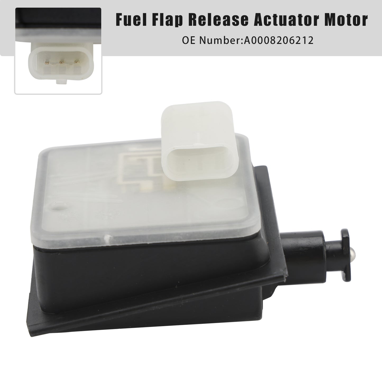 Mercedes-Benz W177 A-Class, C118 CLA, W206 C-Class, W223 S-Class, C293 EQC, C214 E-Class models A0008206212 Fuel Flap Release Actuator Motor
