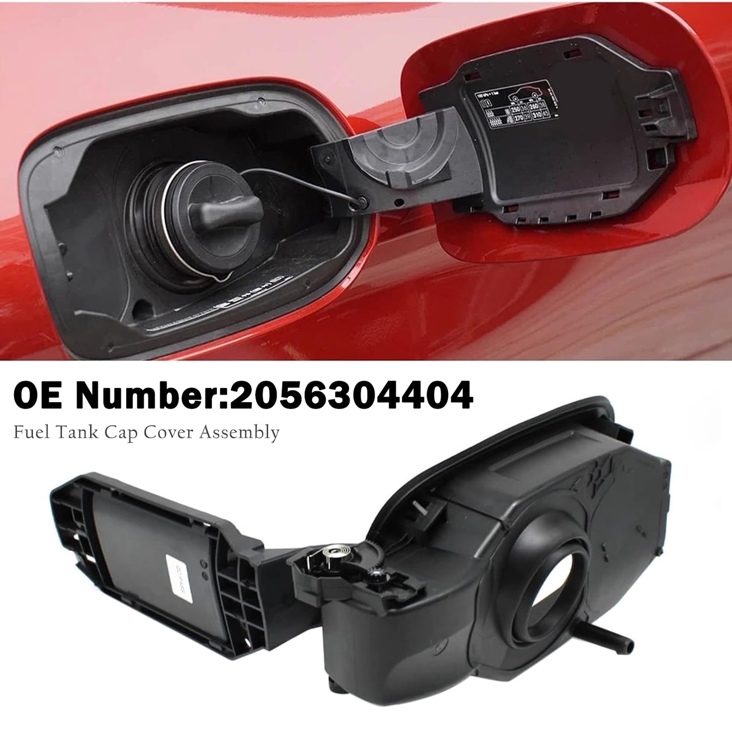 2015-2018 Mercedes-Benz C Class W205 2056304404 Fuel Tank Cap Bracket Assembly