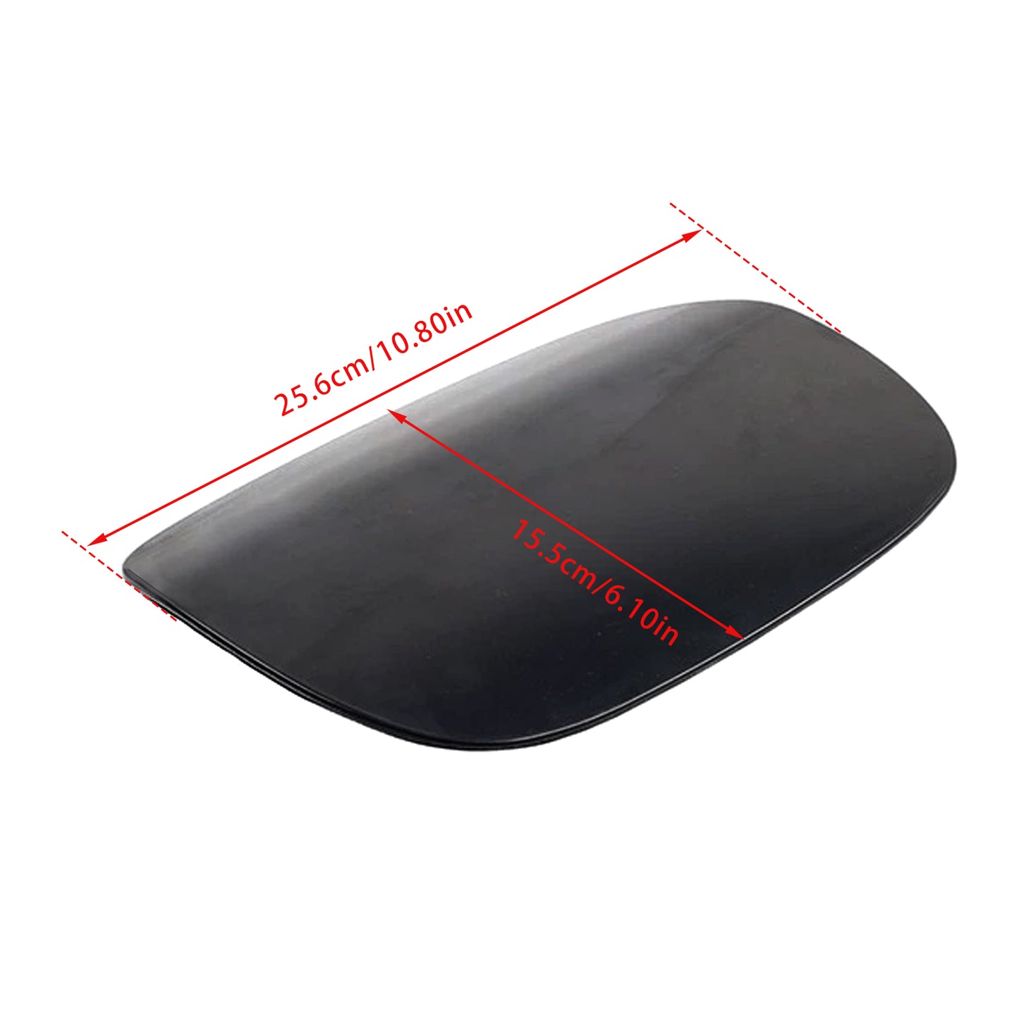2015-2018 Mercedes-Benz W205 C300 C350 2057570106 Fuel Tank Cover Painted Black
