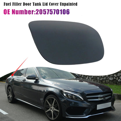 2017-2021 Mercedes Benz C43 AMG 2057570106 Fuel Filler Lid Cover Unpainted