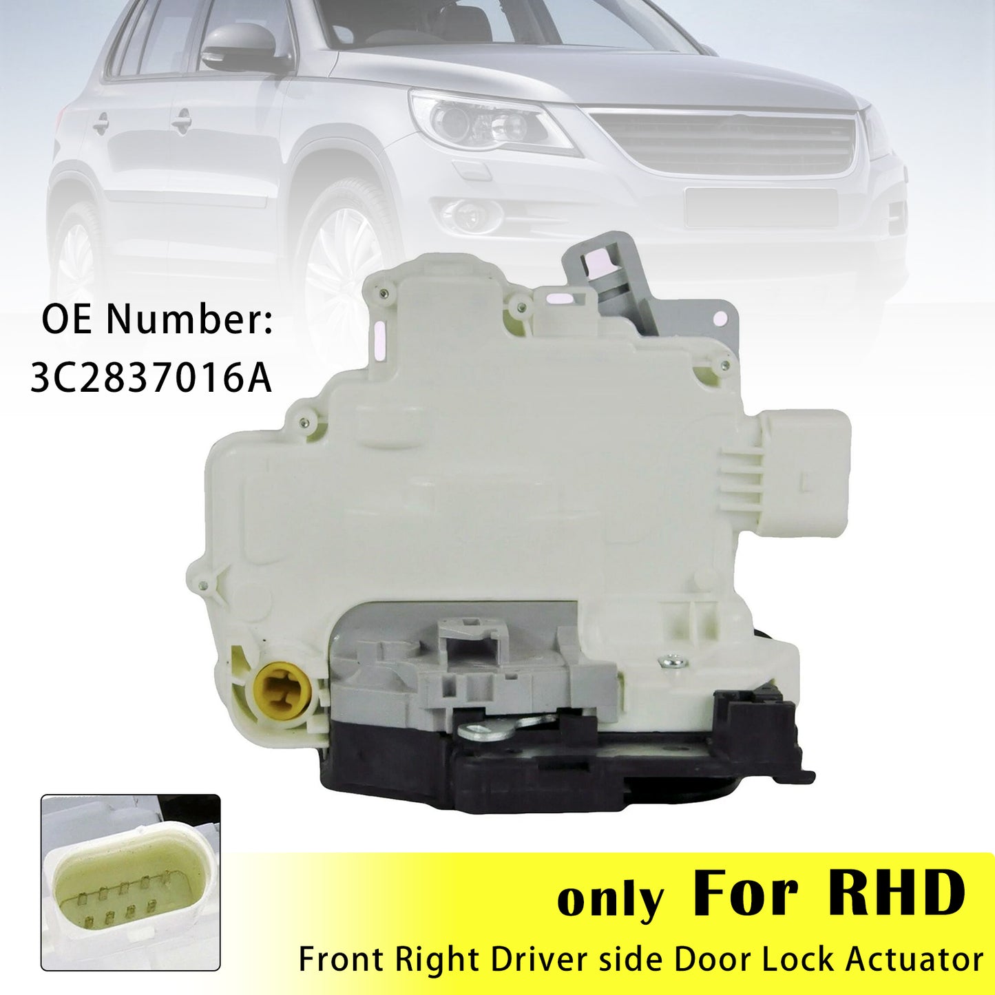 2005-2015 VW Passat B6/7 Estate 3C2837016A Front Right Door Lock Actuator