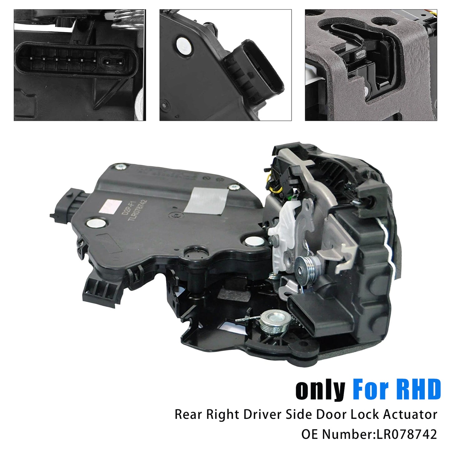 Rear Right Door Lock Actuator 2014-2022 Range Rover Sport LR078742