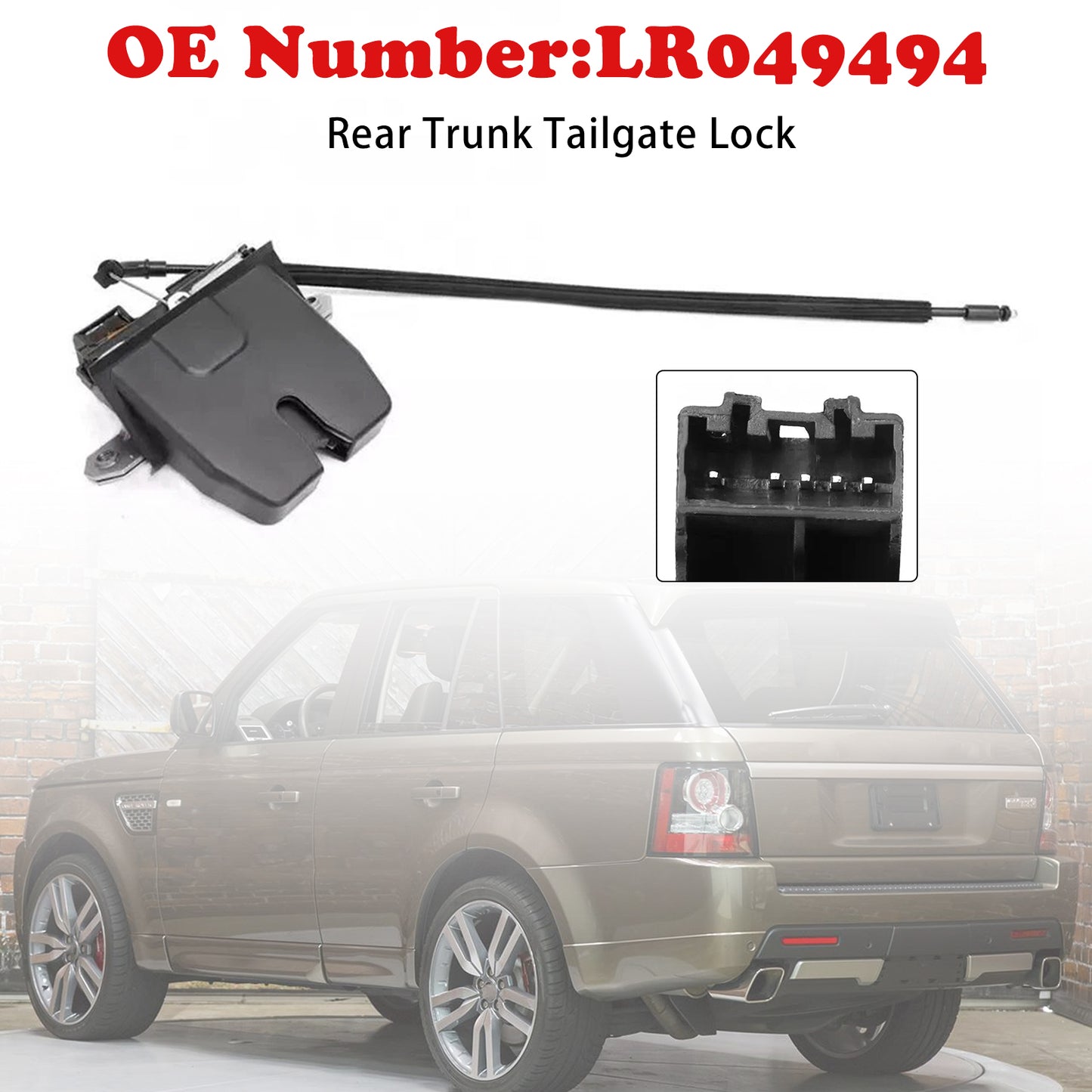 Rear Trunk Tailgate Lock 2010-2013 Range Rover Sports L320 LR049494