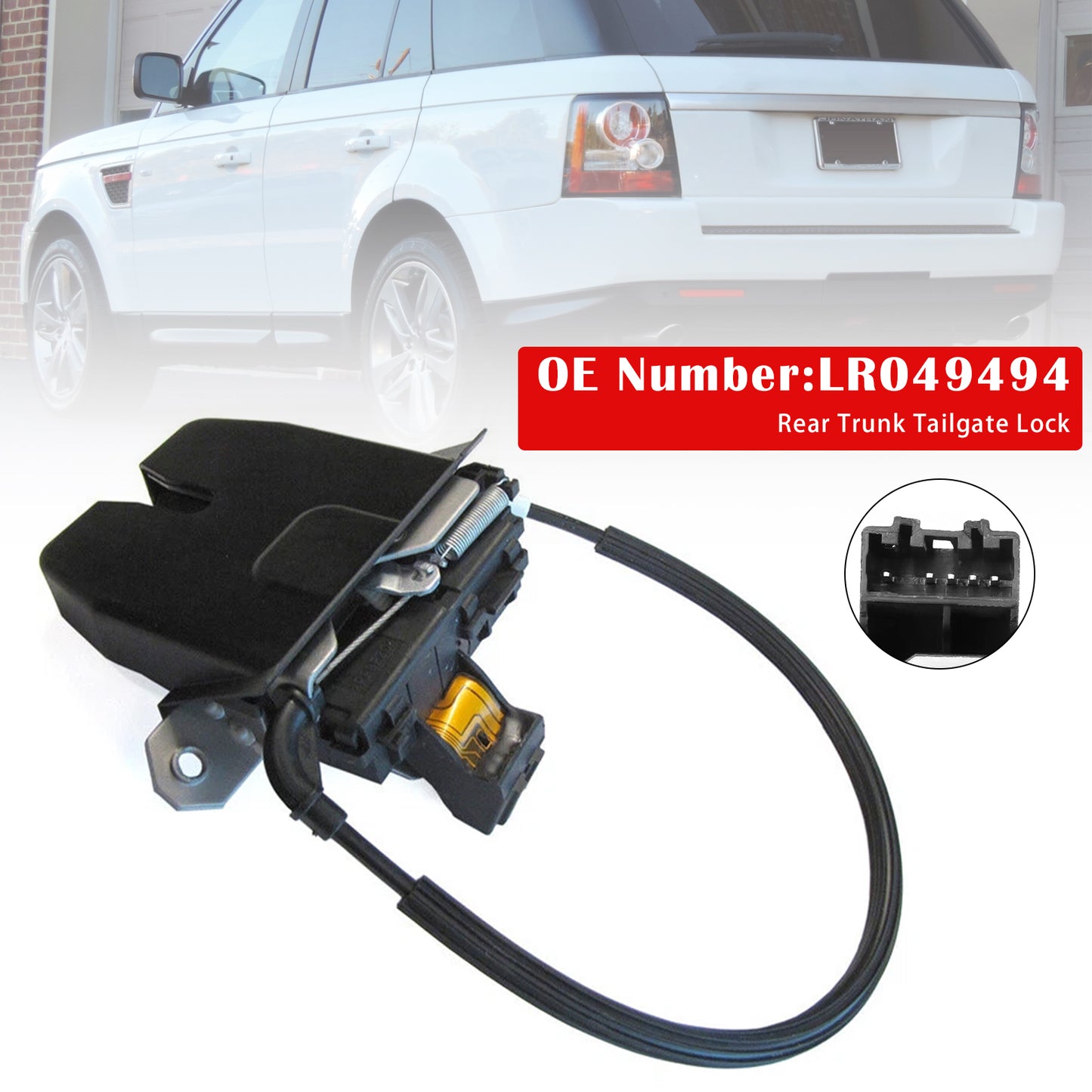 Rear Trunk Tailgate Lock 2010-2013 Range Rover Sports L320 LR049494