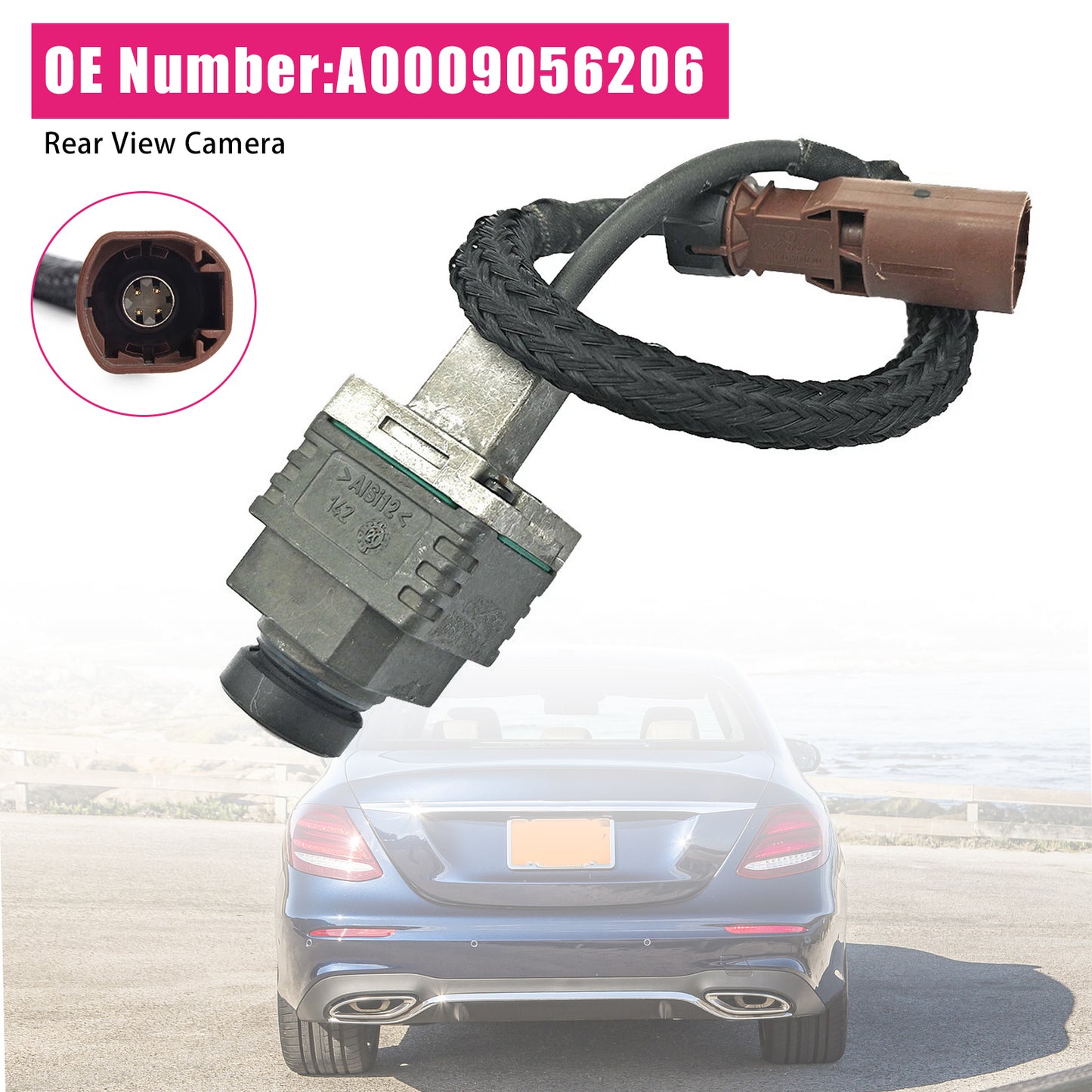 2016-2017 Mercedes-Benz Maybach S600 A0009056206 AMG Rear View Camera