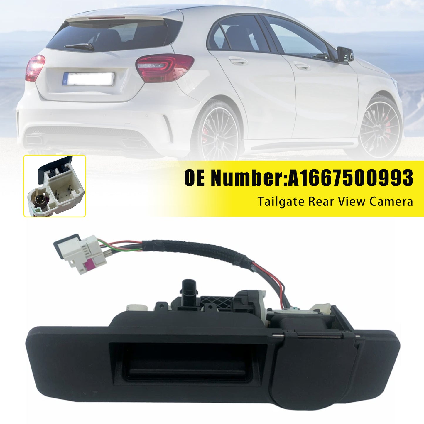 Mercedes-Benz A160 Series A1667500993 Tailgate Rear View Camera