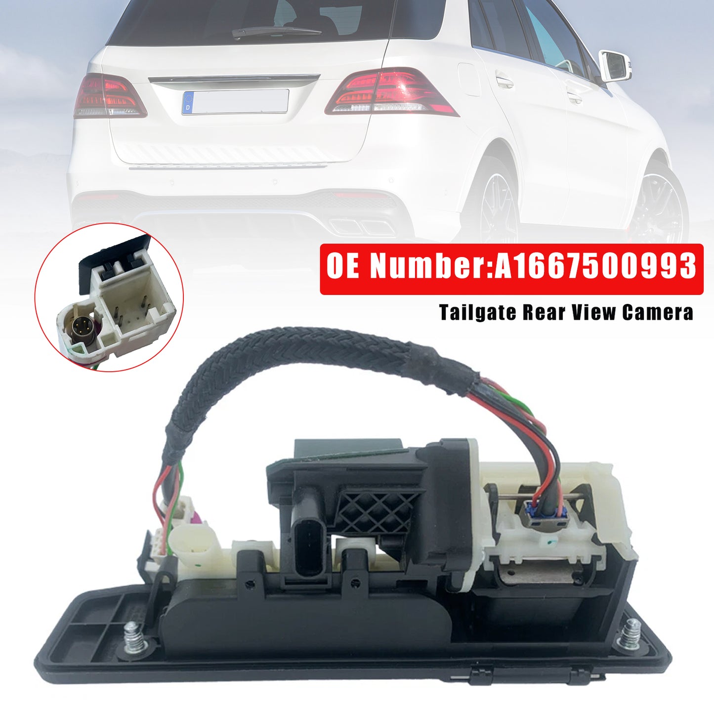 Mercedes-Benz A160 Series A1667500993 Tailgate Rear View Camera