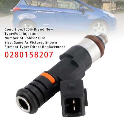 2010/12-2015/12 Ford Grand C-Max DXA/CB7 DXA/CEU 0280158207 1Pcs Fuel Injector