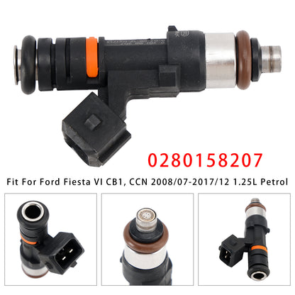 2010/12-2015/12 Ford Grand C-Max DXA/CB7 DXA/CEU 0280158207 1Pcs Fuel Injector