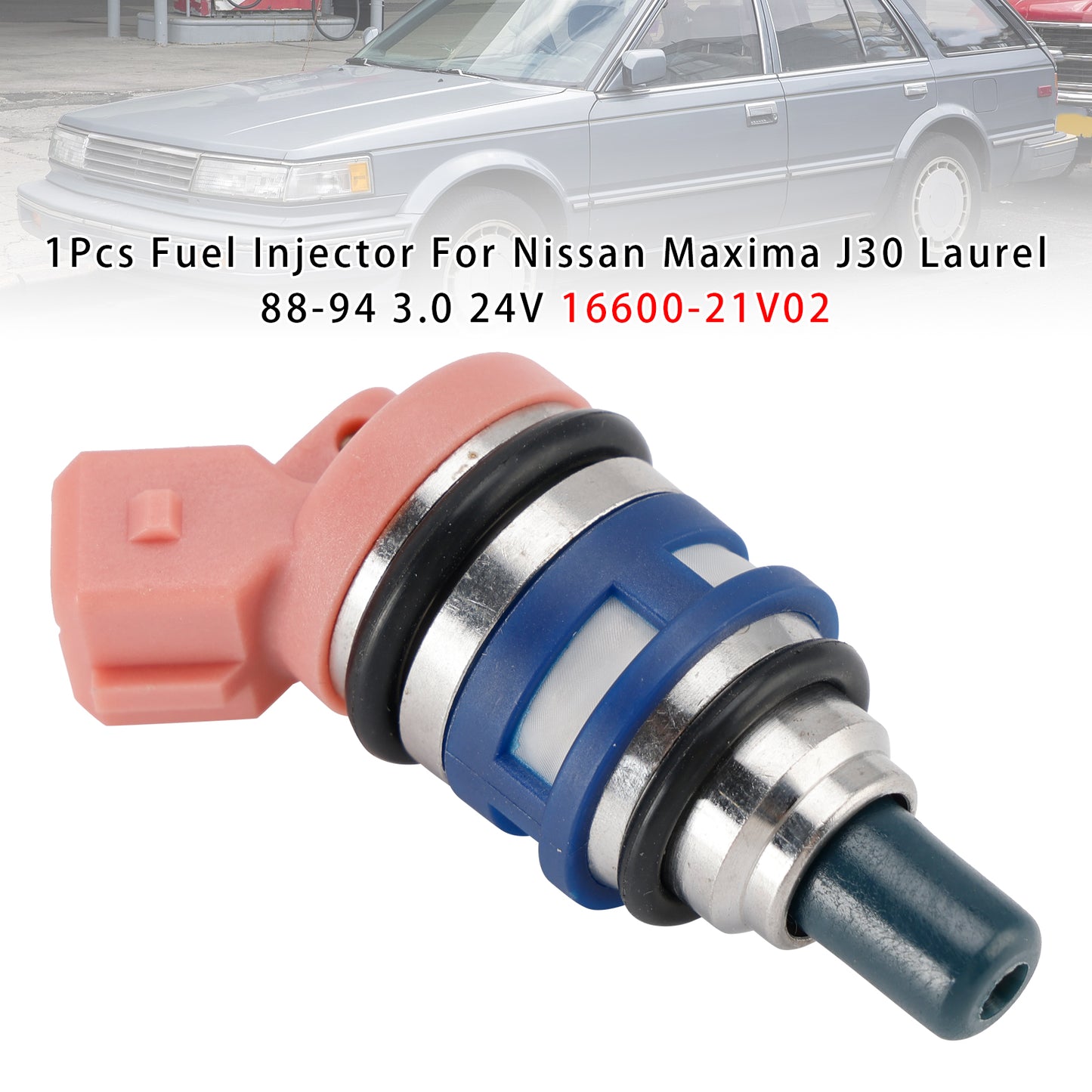 Nissan Maxima J30 Laurel 88-94 3.0 24V 16600-21V02 1Pcs Fuel Injector
