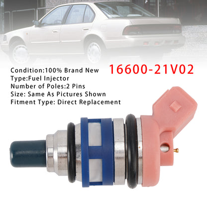 Nissan Maxima J30 Laurel 88-94 3.0 24V 16600-21V02 1Pcs Fuel Injector
