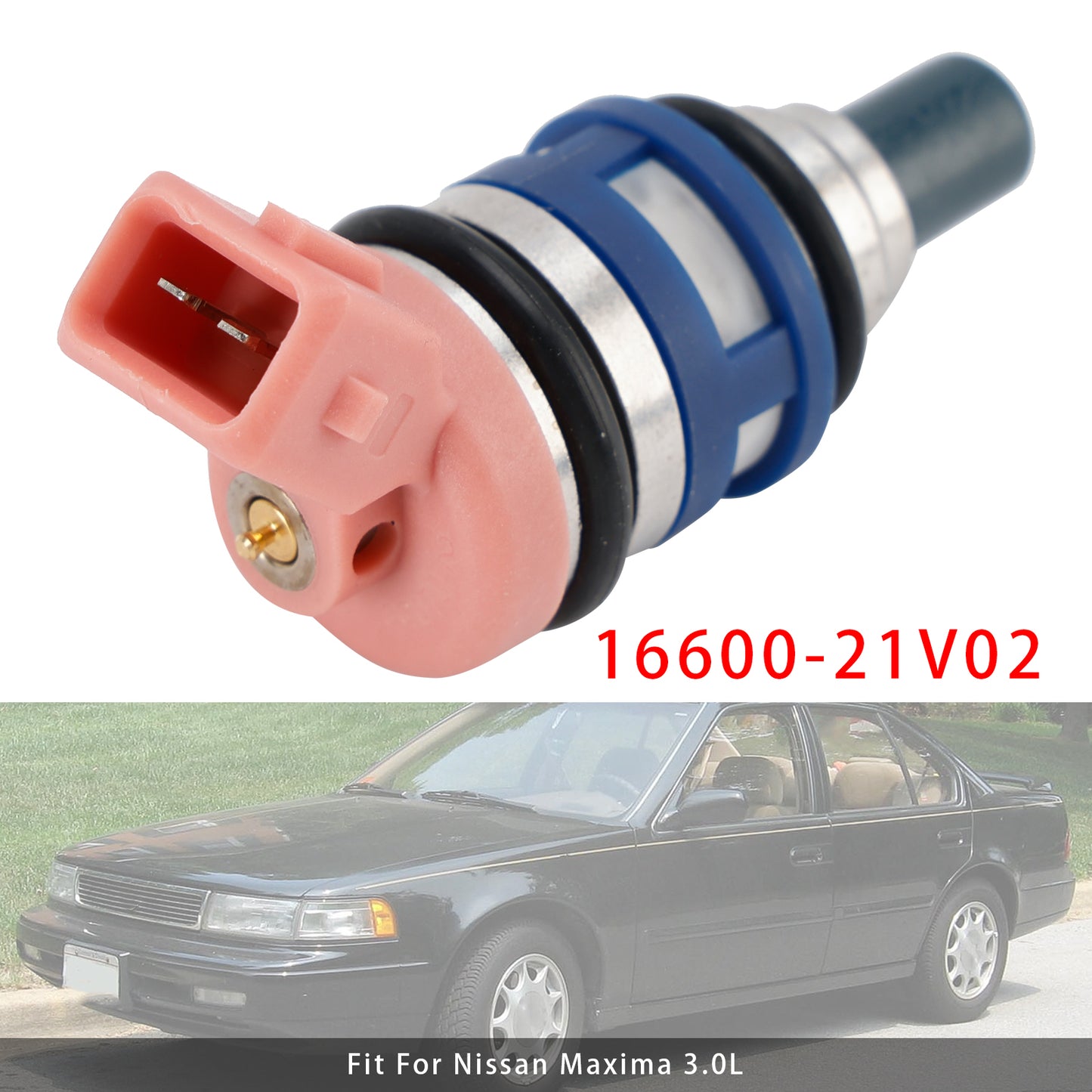 Nissan Maxima J30 Laurel 88-94 3.0 24V 16600-21V02 1Pcs Fuel Injector