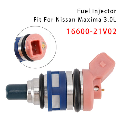 Nissan Maxima J30 Laurel 88-94 3.0 24V 16600-21V02 1Pcs Fuel Injector