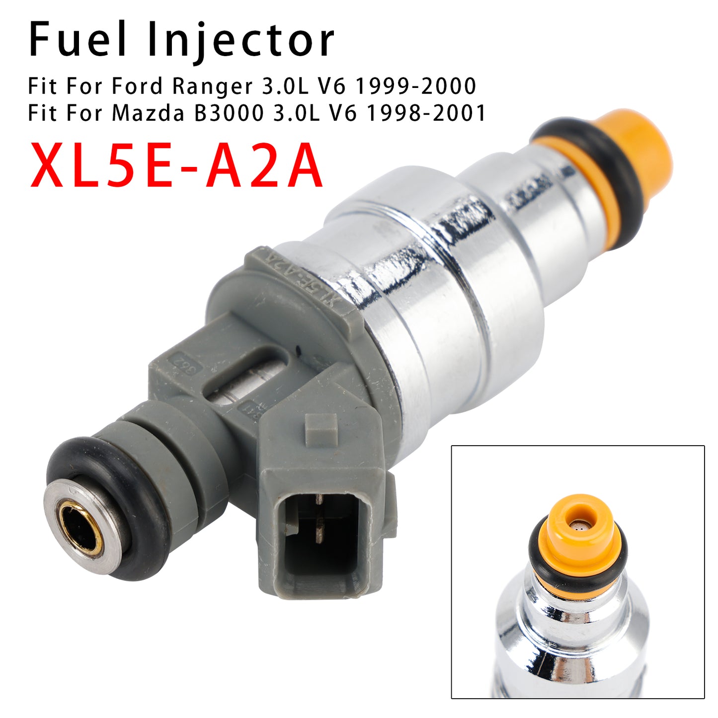 1999-2000 Ford Ranger 3.0L V6 XL5E-A2A 1Pcs Fuel Injector