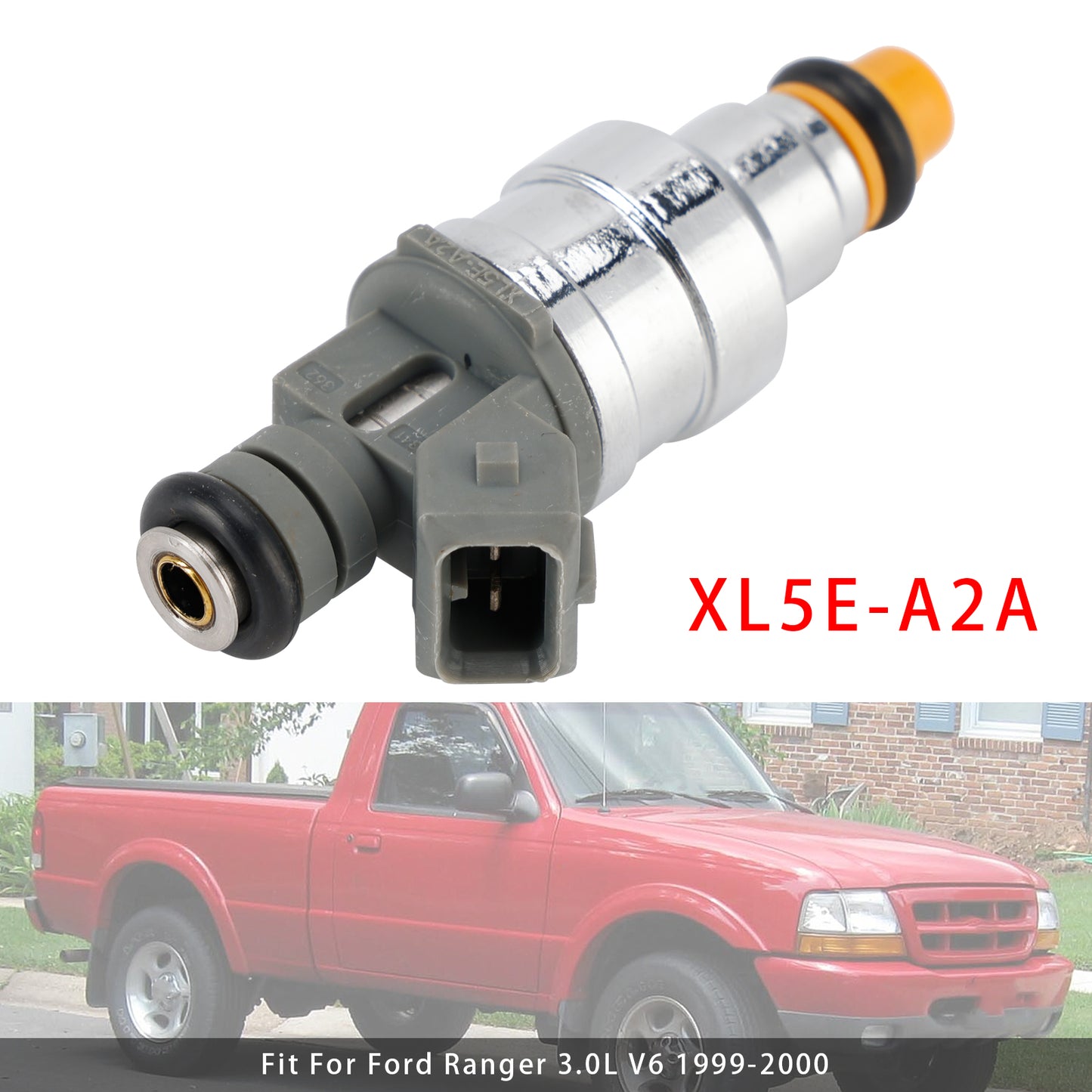 1999-2000 Ford Ranger 3.0L V6 XL5E-A2A 1Pcs Fuel Injector