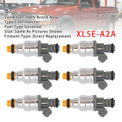 1999-2000 Ford Ranger 3.0L V6 XL5E-A2A 6Pcs Fuel Injector