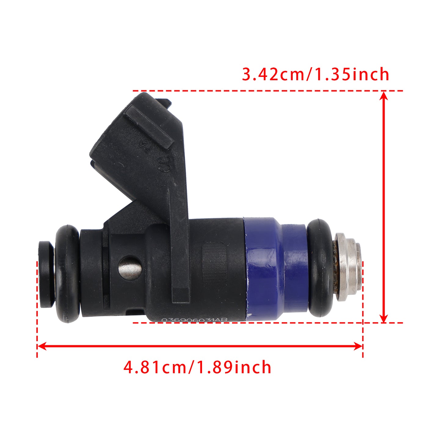2002/02-2007/12 Seat Ibiza III 6L1 036906031AB 1Pcs Fuel Injector