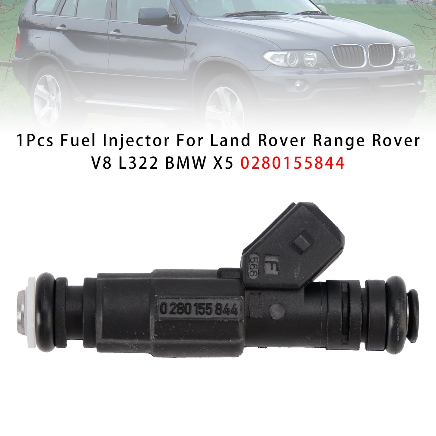 2004-2008 Jeep Cherokee KJ EKG 0280155844 1Pcs Fuel Injector