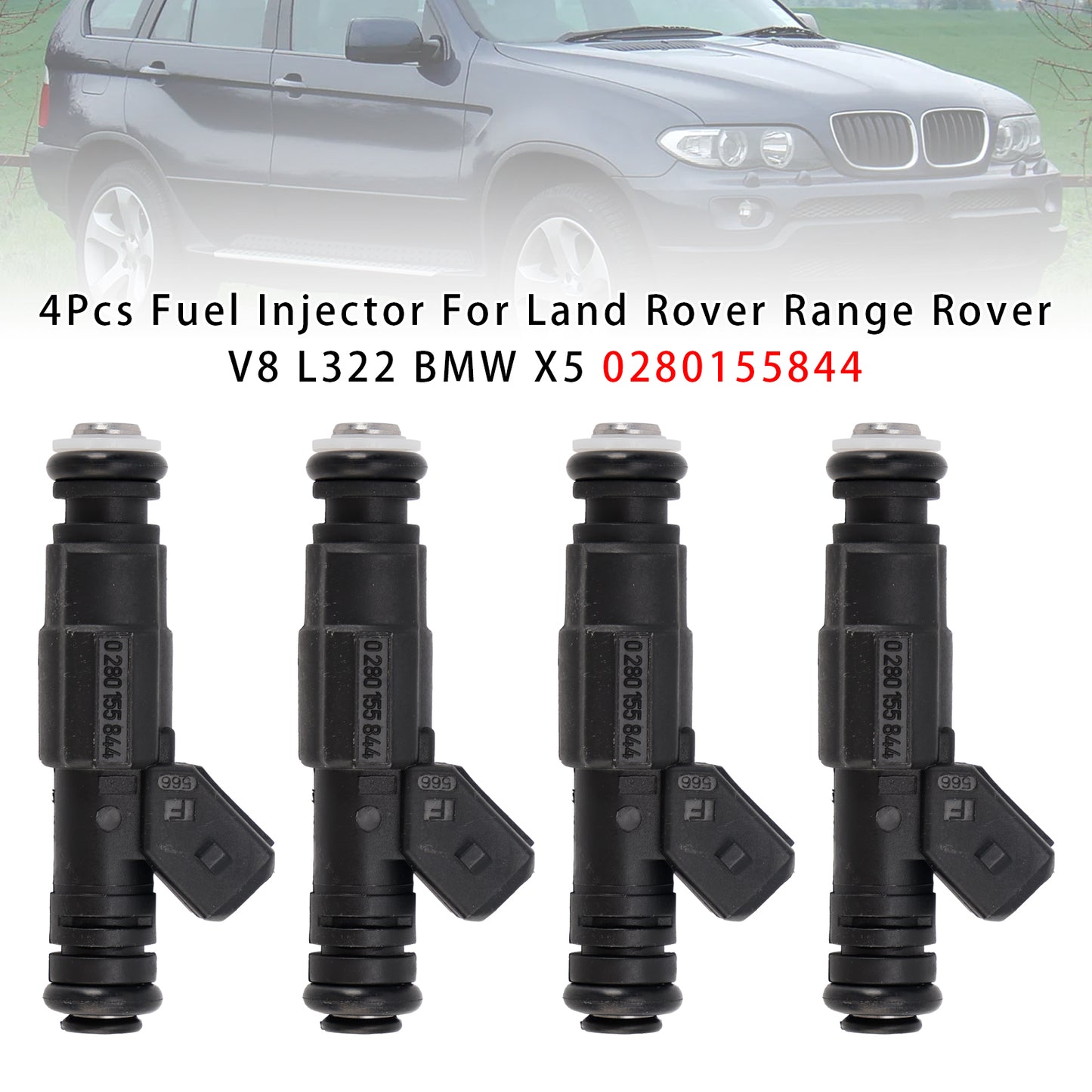 10/05-07 Ford Fairlane BF BFII 0280155844 4Pcs Fuel Injector