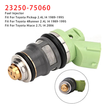 JP Toyota Hiace REGIUSACE KZH1## LH1## RZH1## TRH1## 23250-75060 1Pcs Fuel Injector