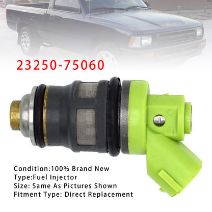JP Toyota Hiace REGIUSACE KZH1## LH1## RZH1## TRH1## 23250-75060 1Pcs Fuel Injector