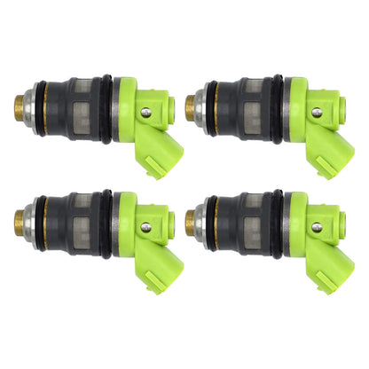 GR Toyota Hiace Hiace S.B.V KLH1# 2# LXH1# 2# RCH1# 2# 23250-75060 4Pcs Fuel Injector