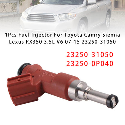 2007-2012 LEXUS ES350 23250-31050 1Pcs Fuel Injector