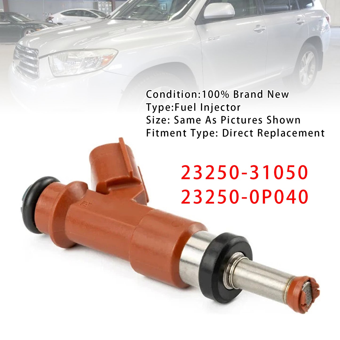 2007-2012 LEXUS ES350 23250-31050 1Pcs Fuel Injector