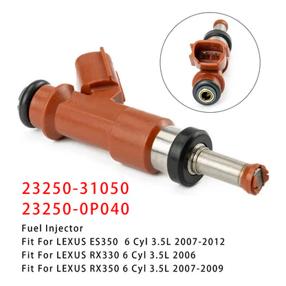 2007-2012 LEXUS ES350 23250-31050 1Pcs Fuel Injector