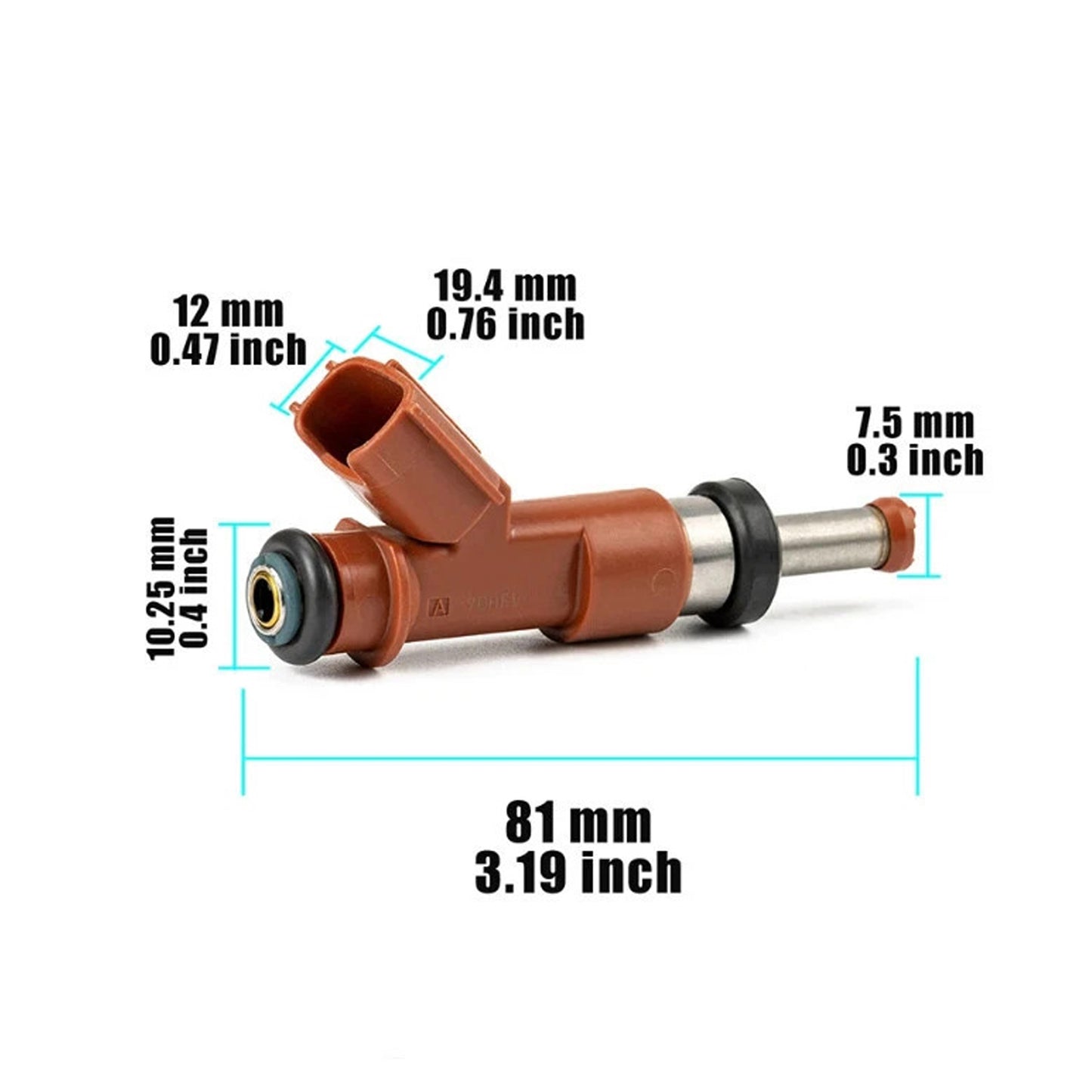 2006-2012 Toyota RAV4 23250-31050 6Pcs Fuel Injector