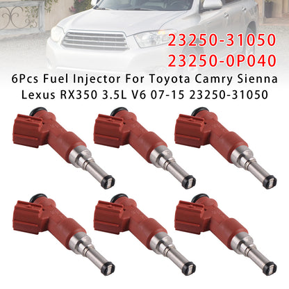 2006-2012 Toyota RAV4 23250-31050 6Pcs Fuel Injector