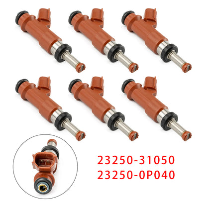 2006-2012 Toyota RAV4 23250-31050 6Pcs Fuel Injector
