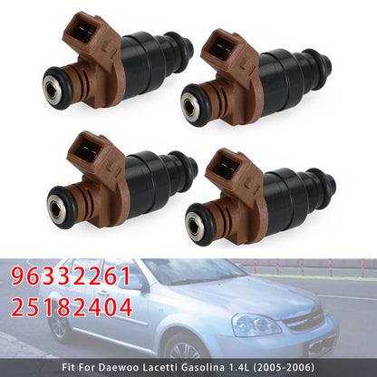 05-16 Chevrolet Optra Lacetti 1.4L 1.6L 96332261 25182404 4Pcs Fuel Injector