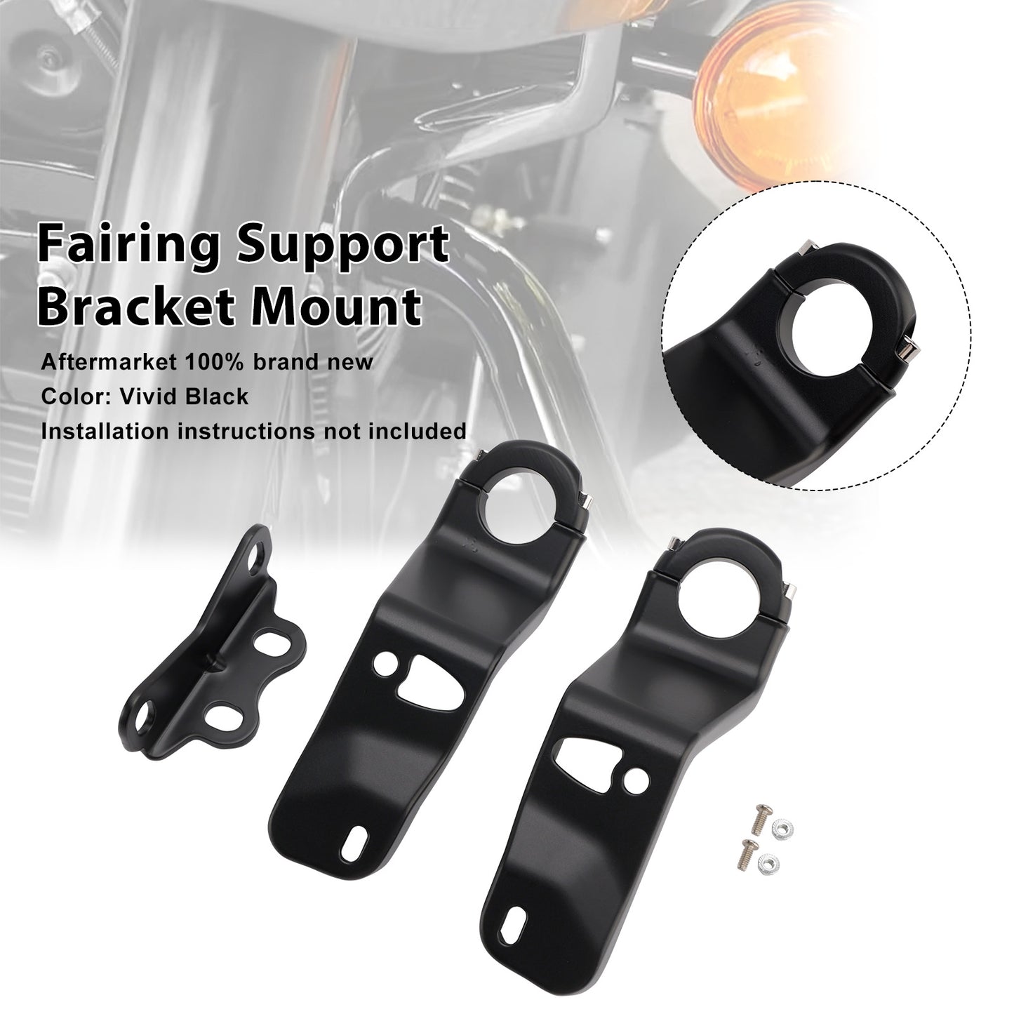 2022-later Harley FXLRST models Fairing Support Bracket Mount Kit Fit