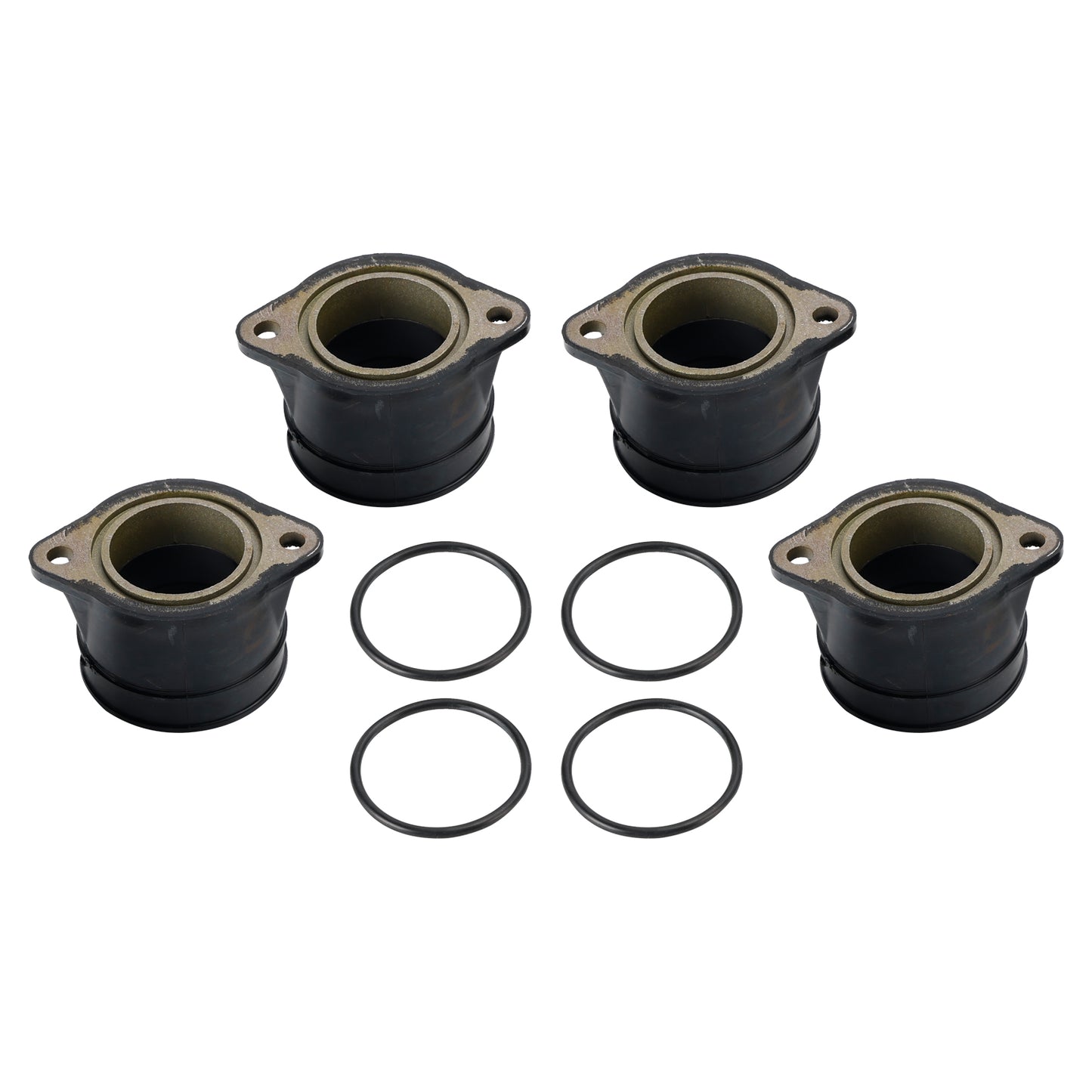 1992 Kawasaki Zephyr 1100 ZR1100A1 16065-1253 Carb Joint Intake Manifold Boots Set
