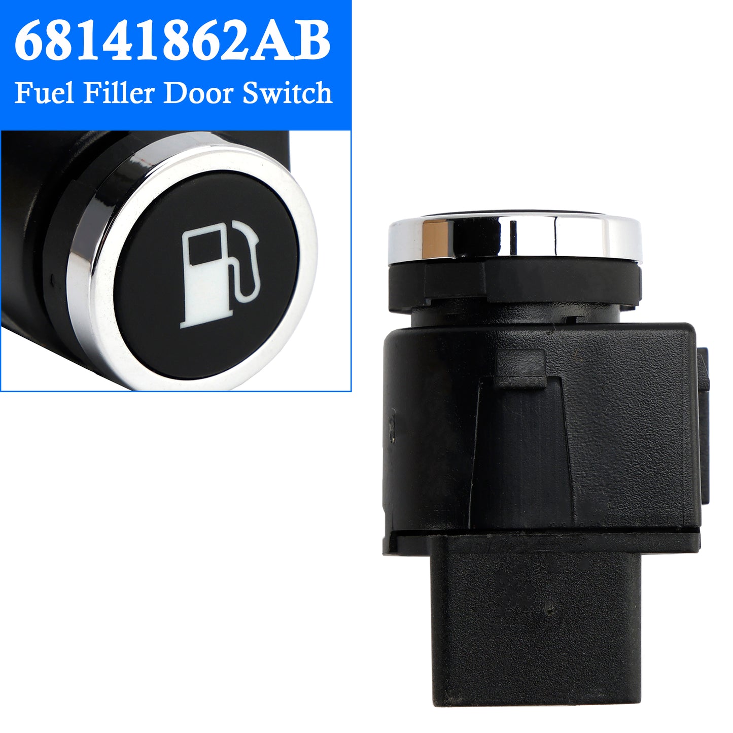 2015-2019 Chrysler 300 Jeep Cherokee 68141862AB Fuel Filler Door Switch