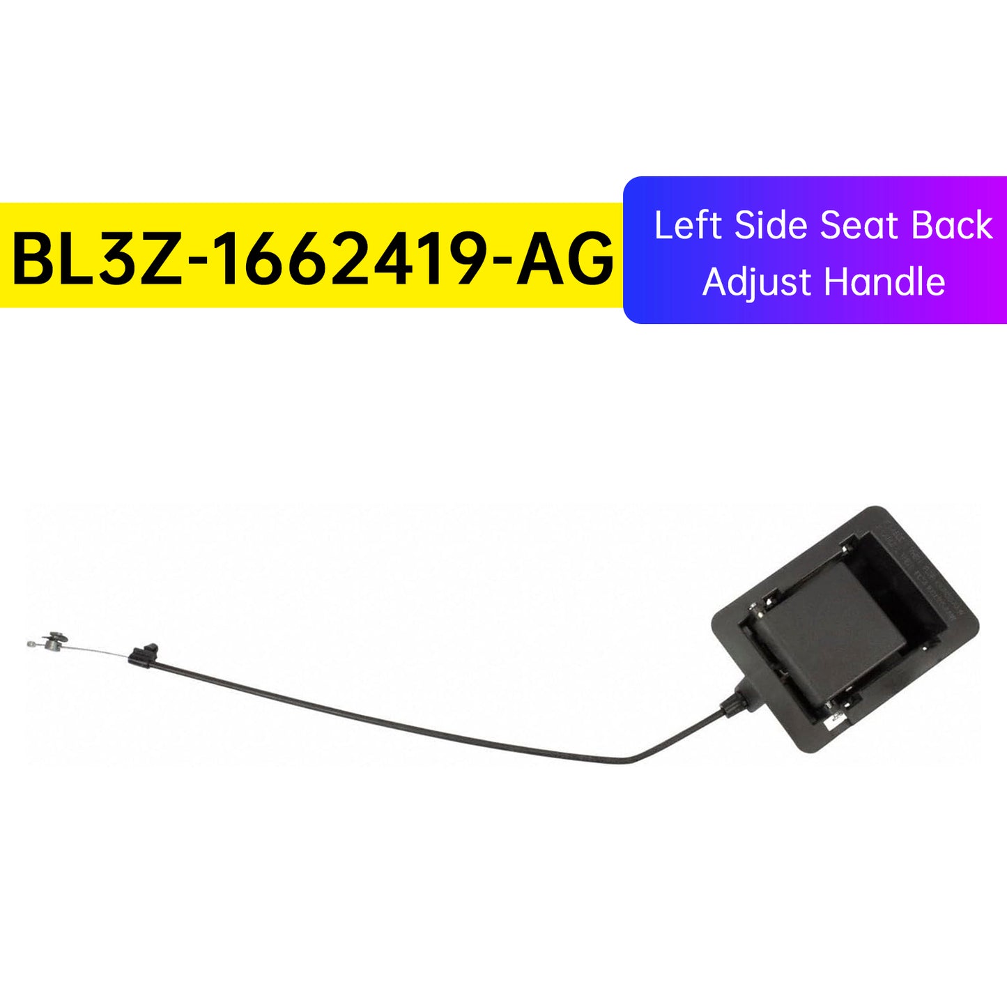 2009 Ford F-150 All Models w 4.6L 5.4L Engine BL3Z-1662419-AG Left Side Seat Back Adjust Handle